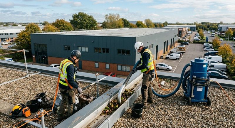 Commercial Gutter Unclogging in Denver, CO
