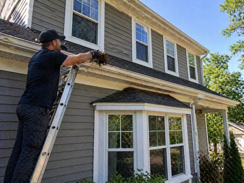 Eavestrough Clearing in Richmond, VA