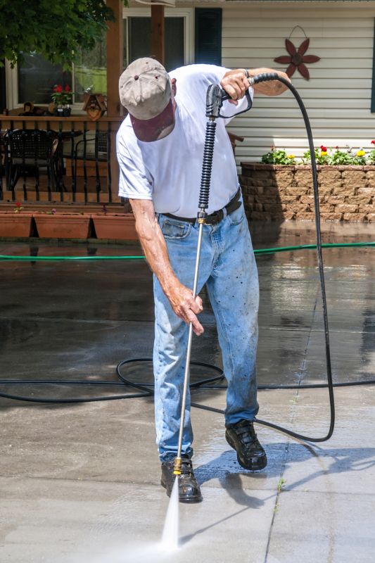 Concrete Pressure Washing