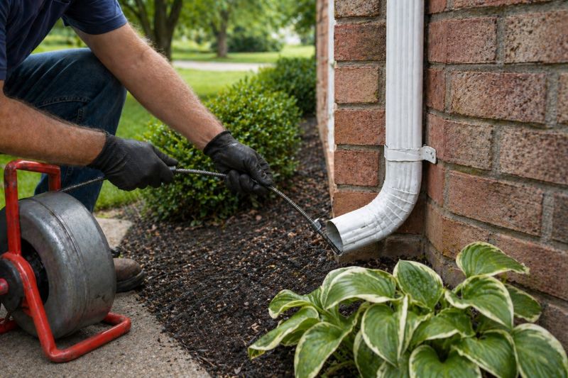 Gutter Downspout Unclogging in Arvada, CO