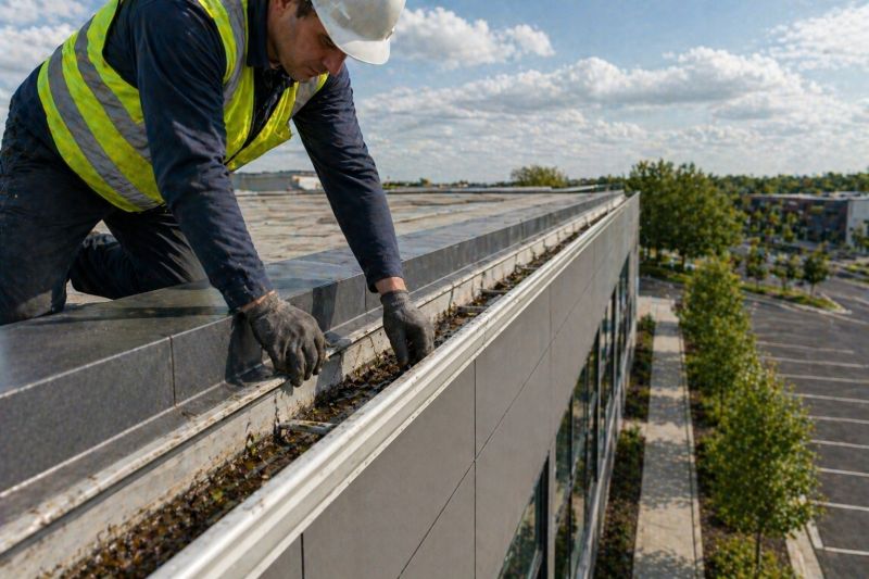 Industrial Gutter Cleaning in Sacramento, CA