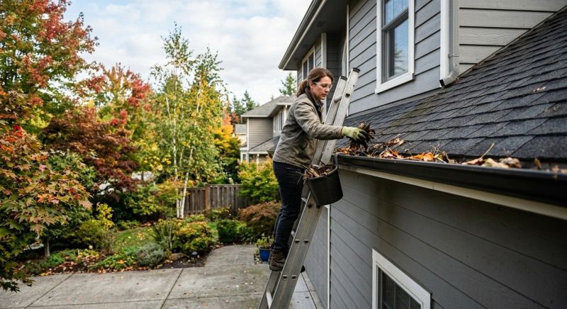 Rain Gutter Clearing in Arvada, CO