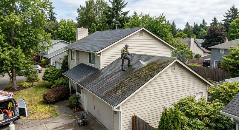 Roof Moss Removal in Vancouver, WA